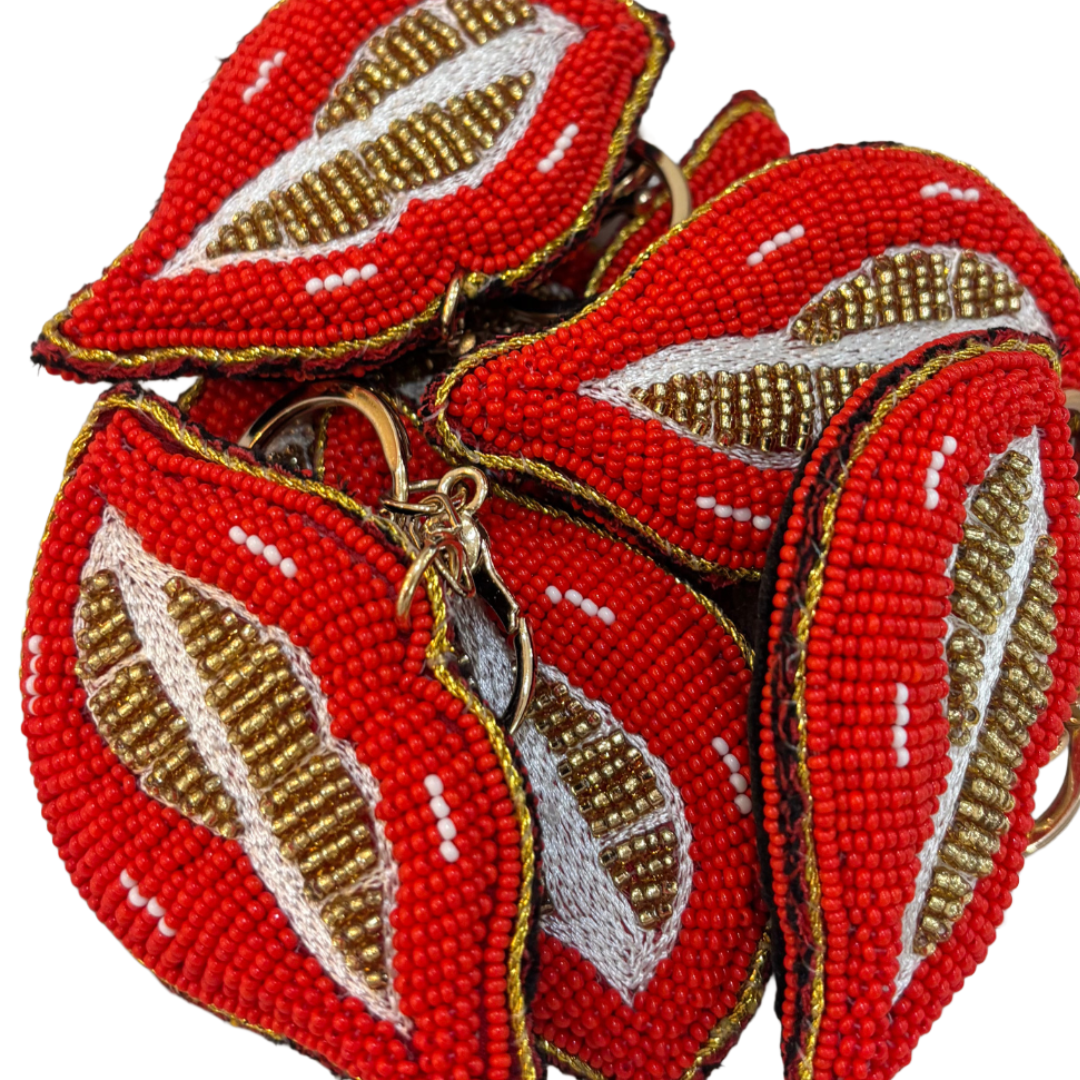 Red Lips Keychain