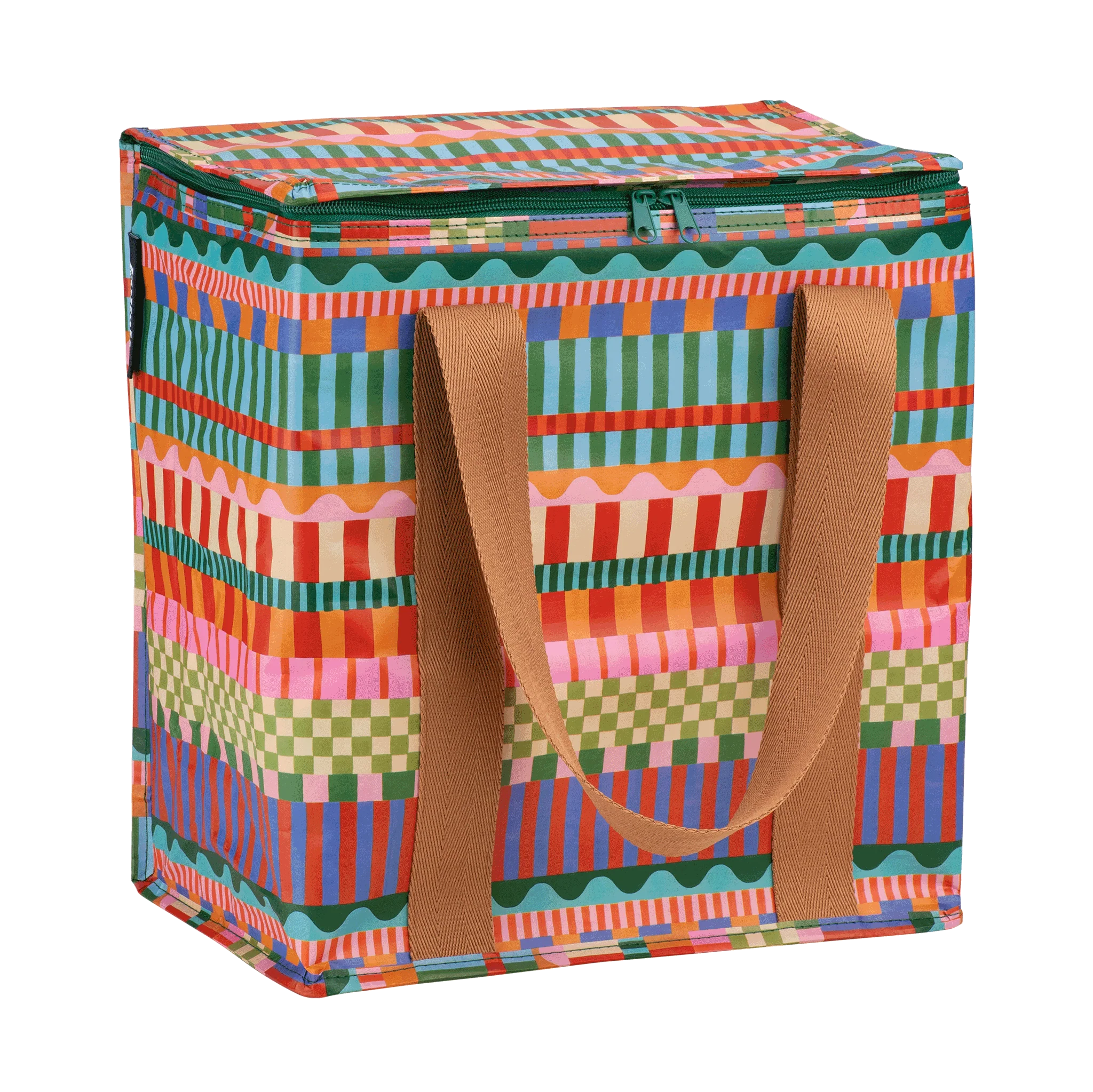 KOLLAB Cooler Bag BLOCKS AND STRIPES