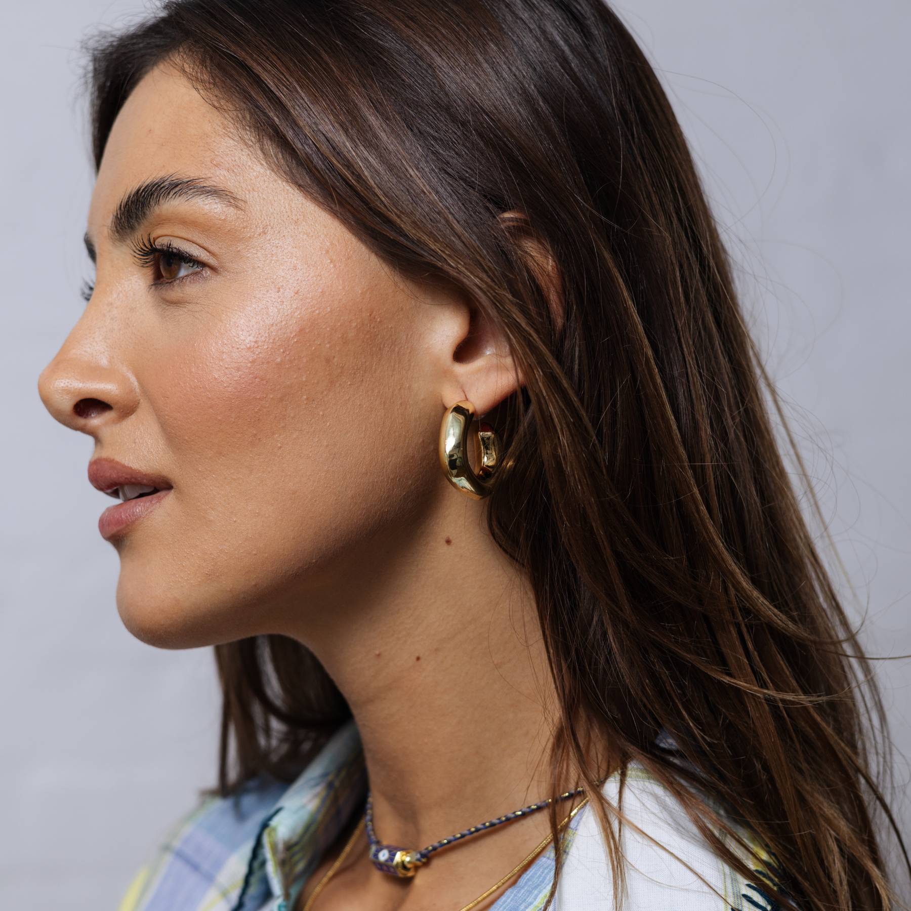 Good Organic Hoop Earring GOLD