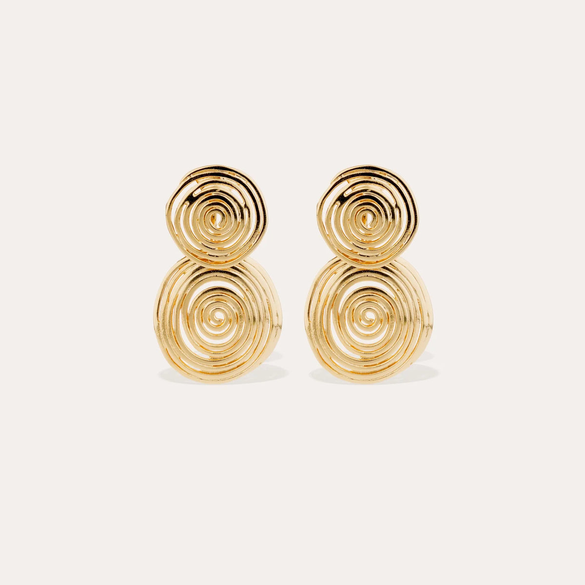 GAS BIJOUX Wave Earrings GOLD