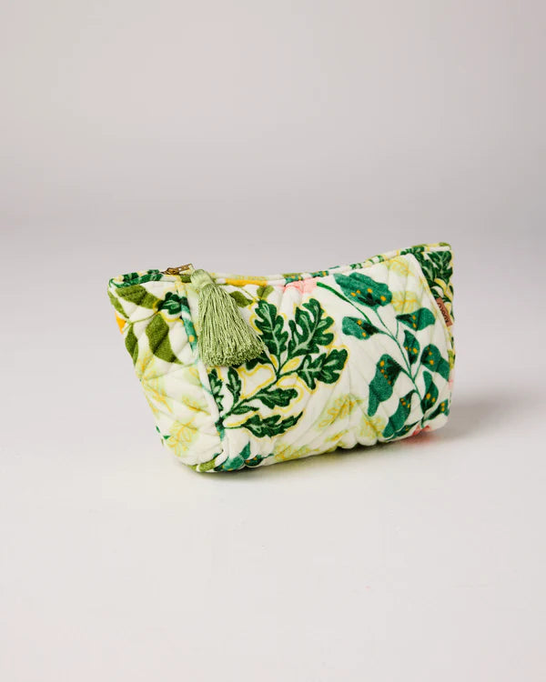 KIP & CO Wander Velvet Toiletry Bag