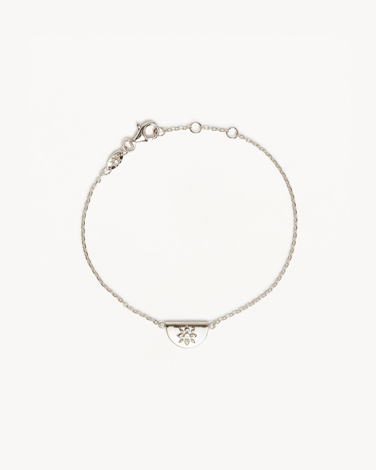 By Charlotte Lotus Bracelet SILVER