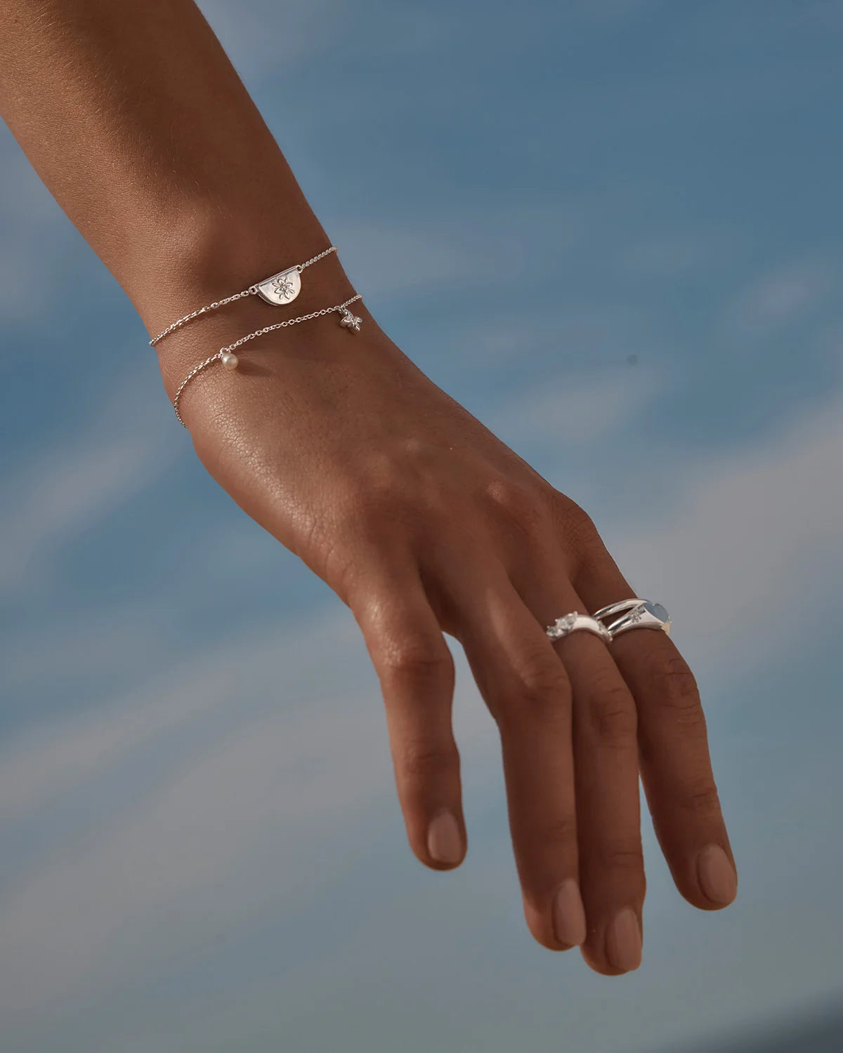 By Charlotte Lotus Bracelet SILVER