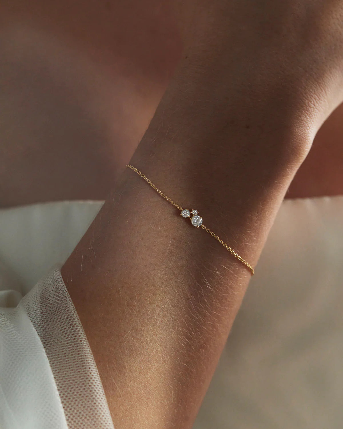 By Charlotte Whispers of Love Bracelet GOLD