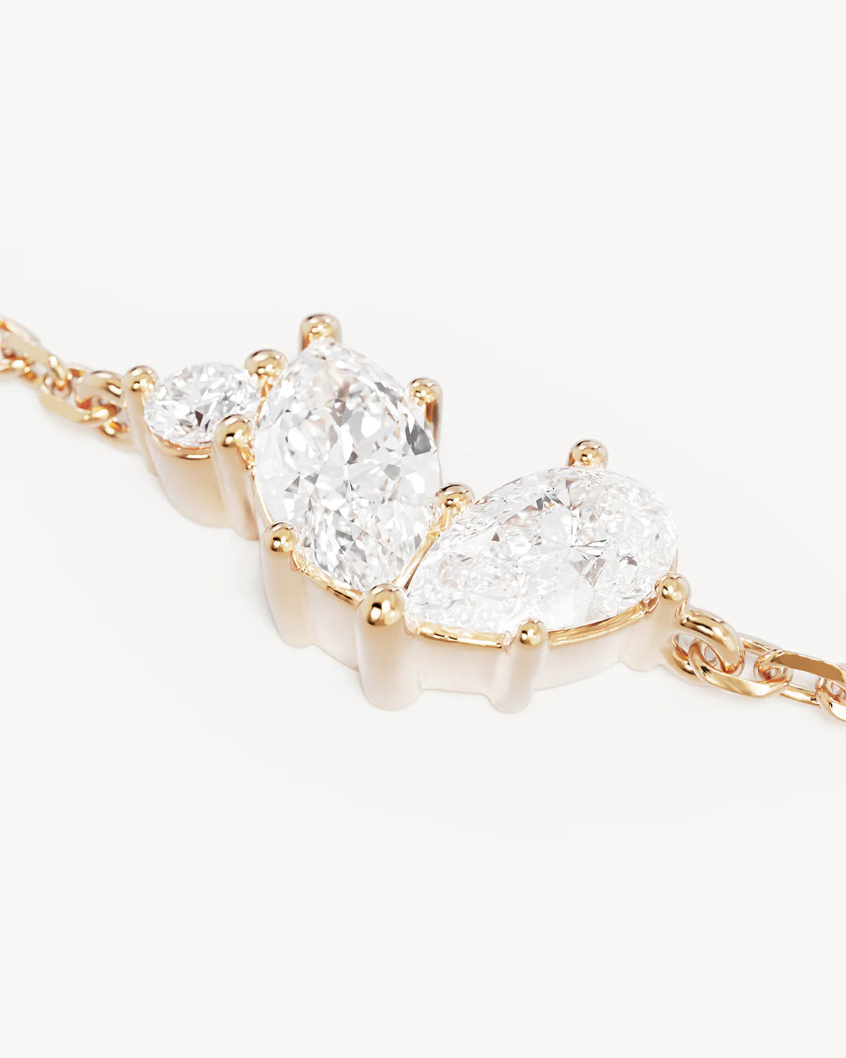By Charlotte Crystal Wings Bracelet GOLD