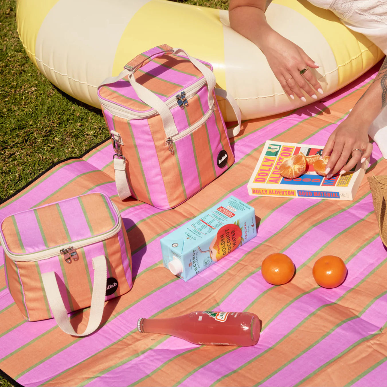 KOLLAB Lunch Box SUNSET STRIPE