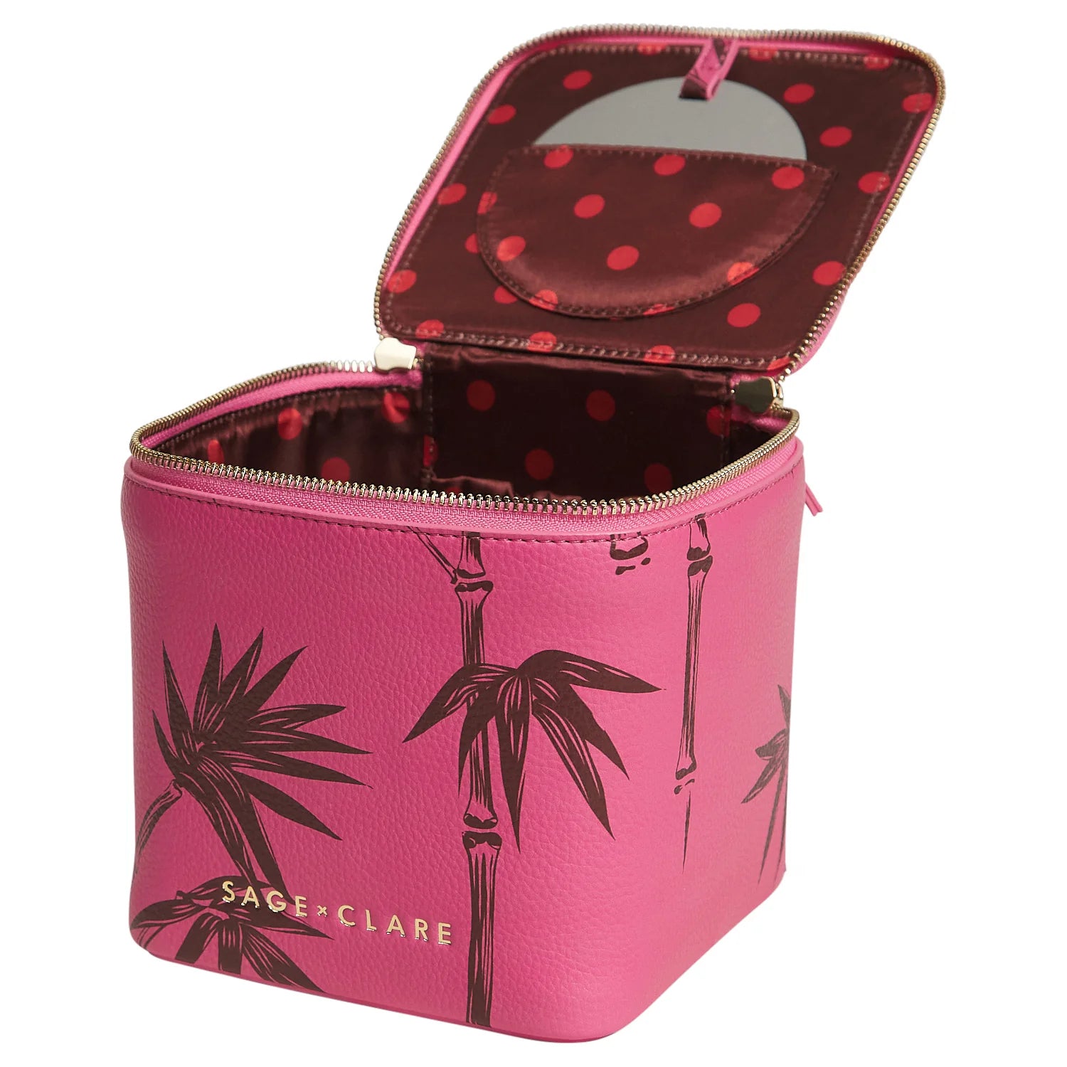 SAGE & CLARE Aneta Small Vanity Case PRIMROSE