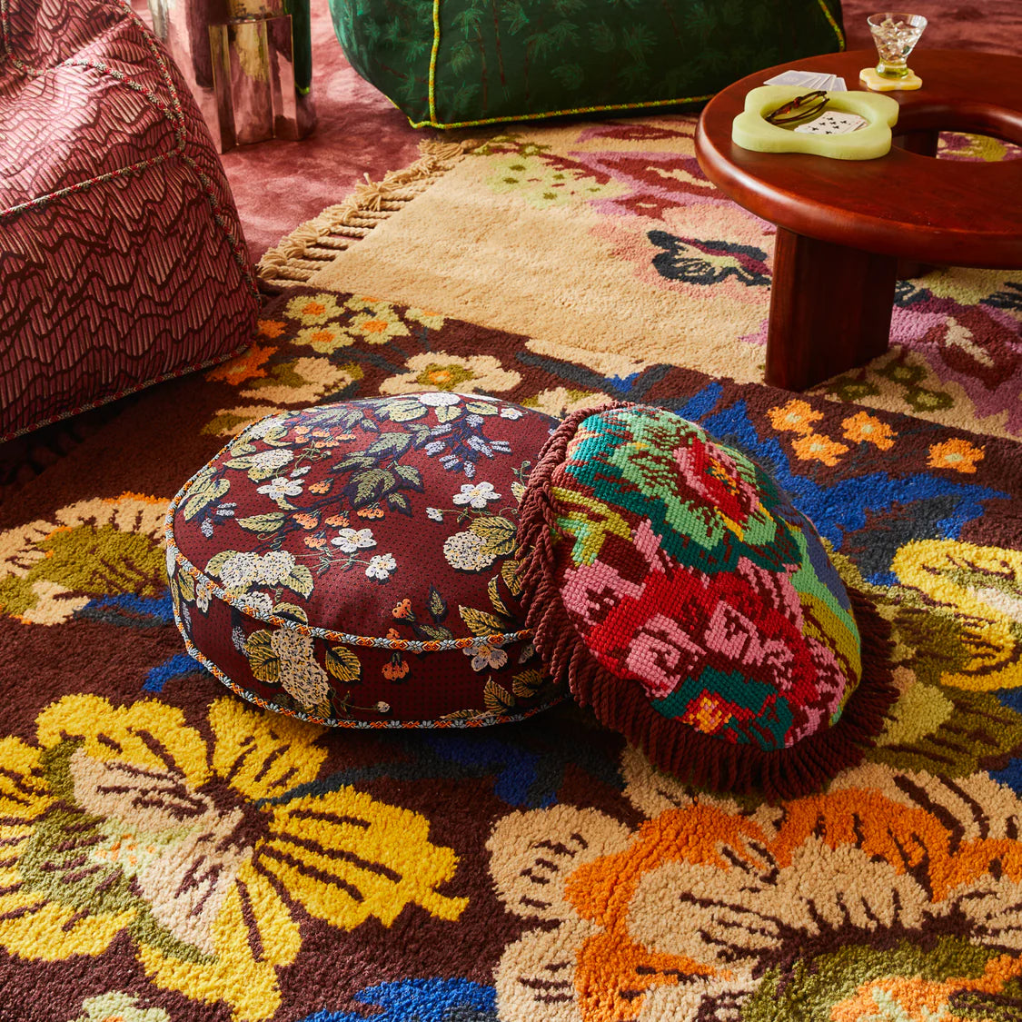 SAGE X CLARE Zita Cross Stitch Cushion