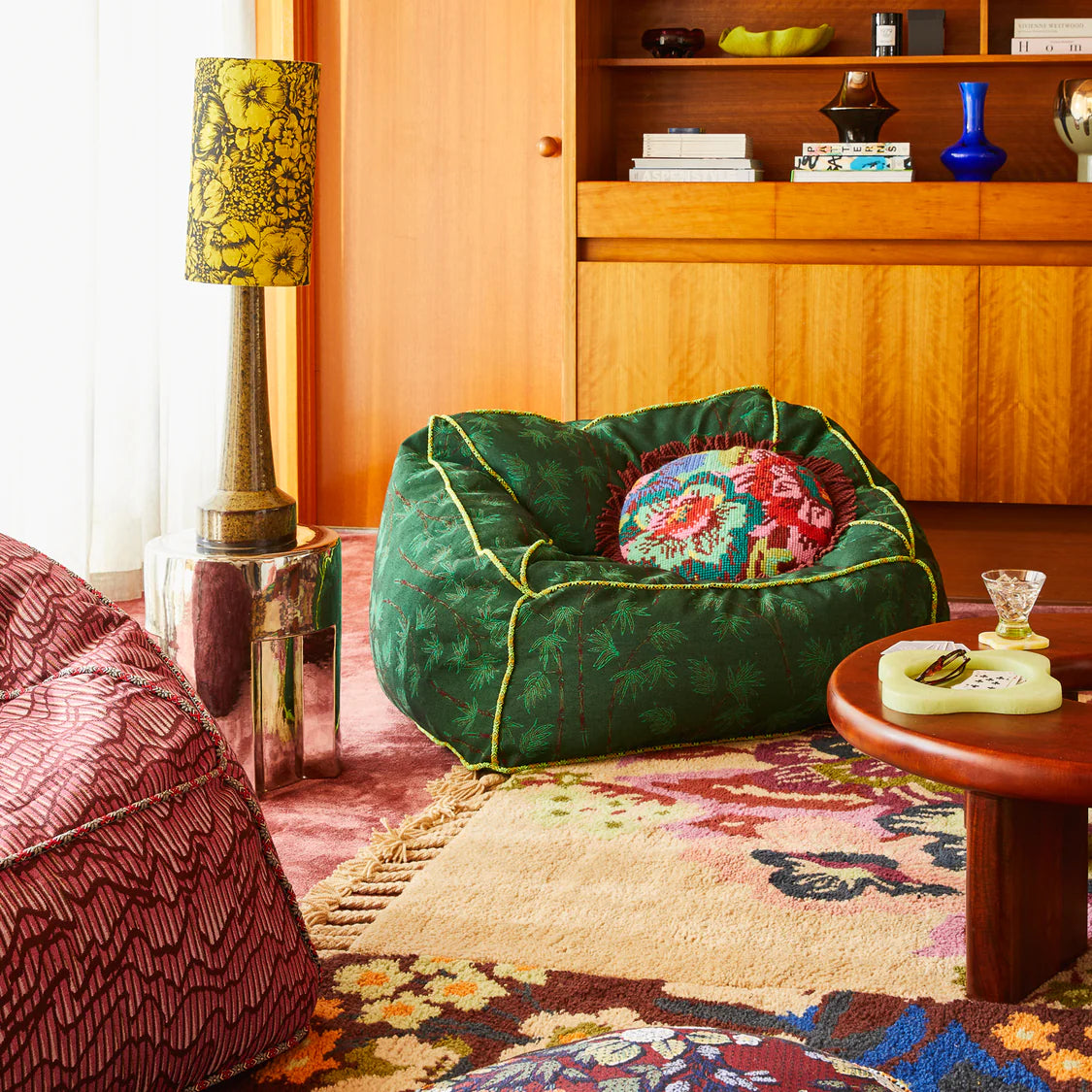 SAGE X CLARE Zita Cross Stitch Cushion