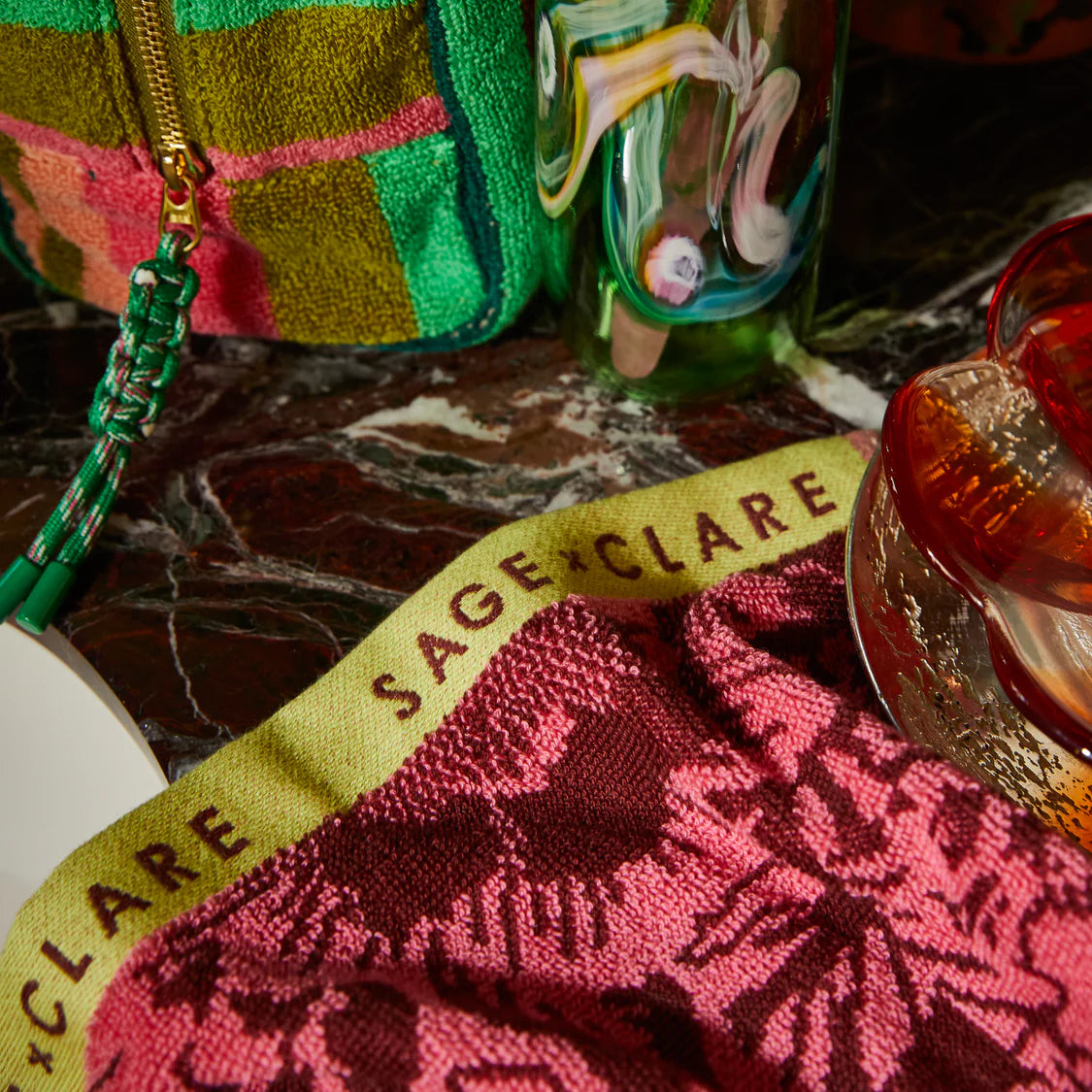 SAGE & CLARE Eliza Hand Towel PRIMROSE