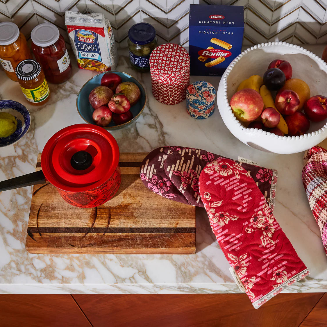 SAGE X CLARE Marta Oven Mitt Set