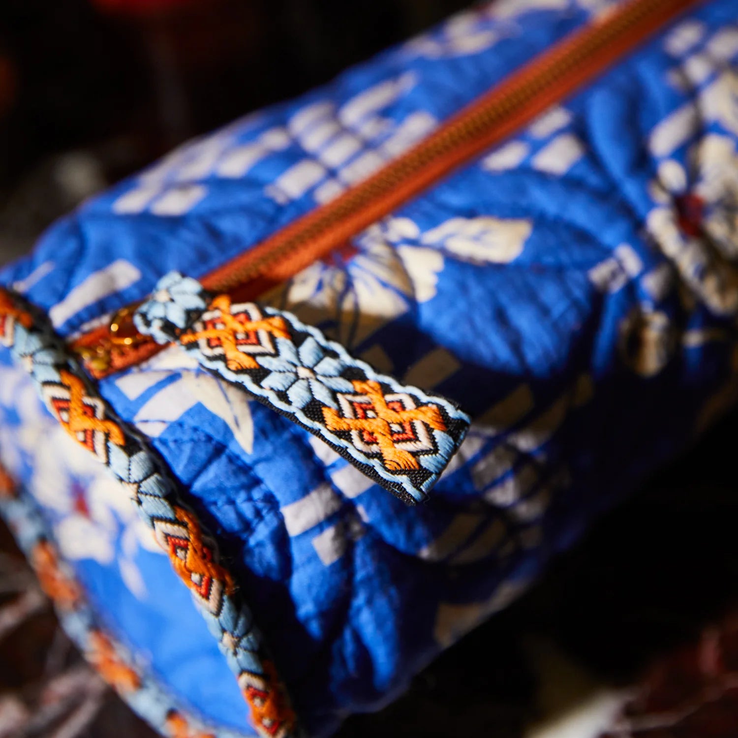 SAGE & CLARE Marta Makeup Bag ULTRAMARINE