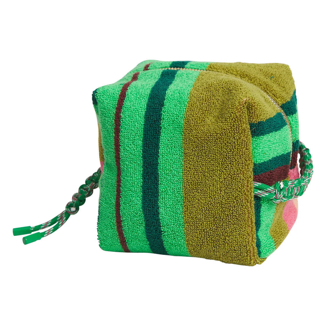 SAGE & CLARE Nicolette Terry Pouch Juniper SMALL