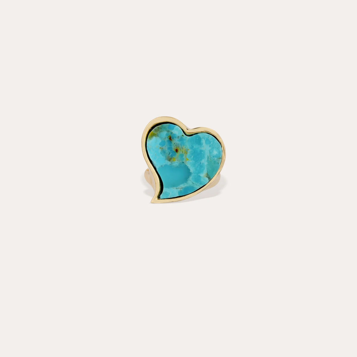 GAS BIJOUX Mirage Heart Ring Turquoise