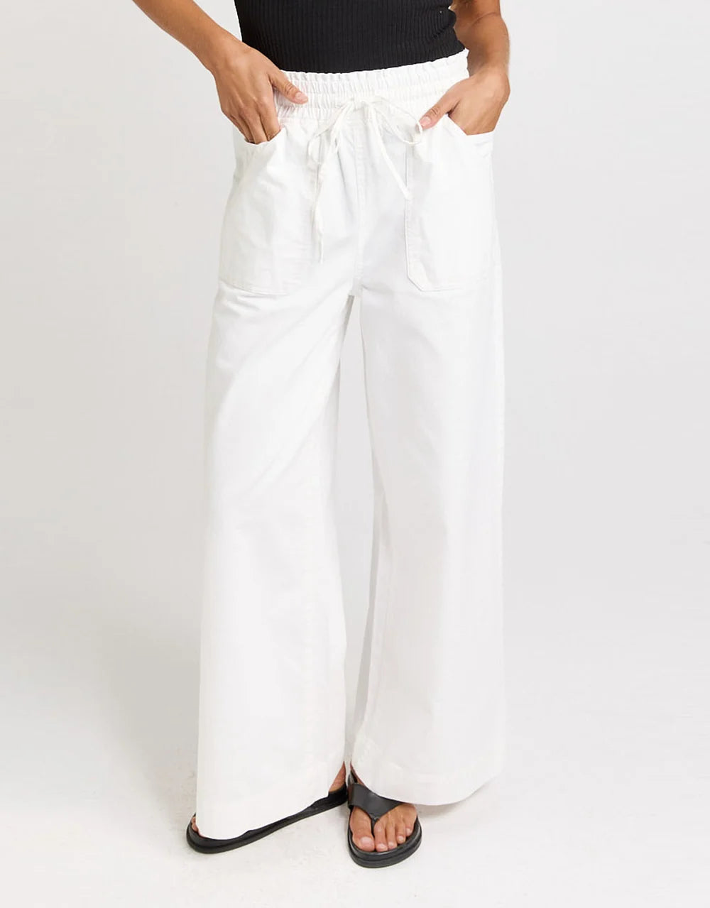 BETTY BASICS Saffra Relax Jean WHITE