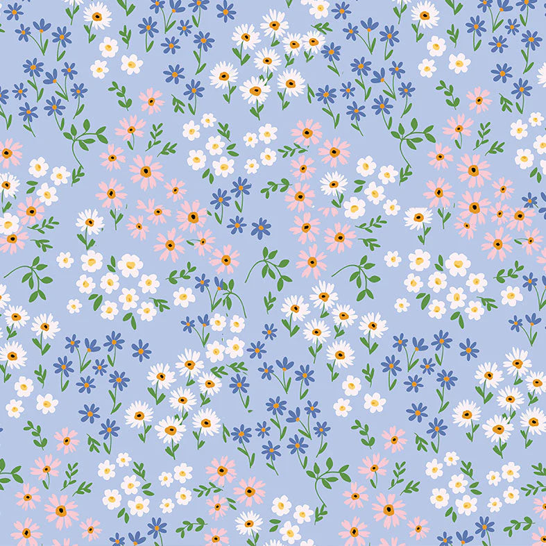 CHINO CLUB Kids Keep Cup 8oz BLUE FLORAL