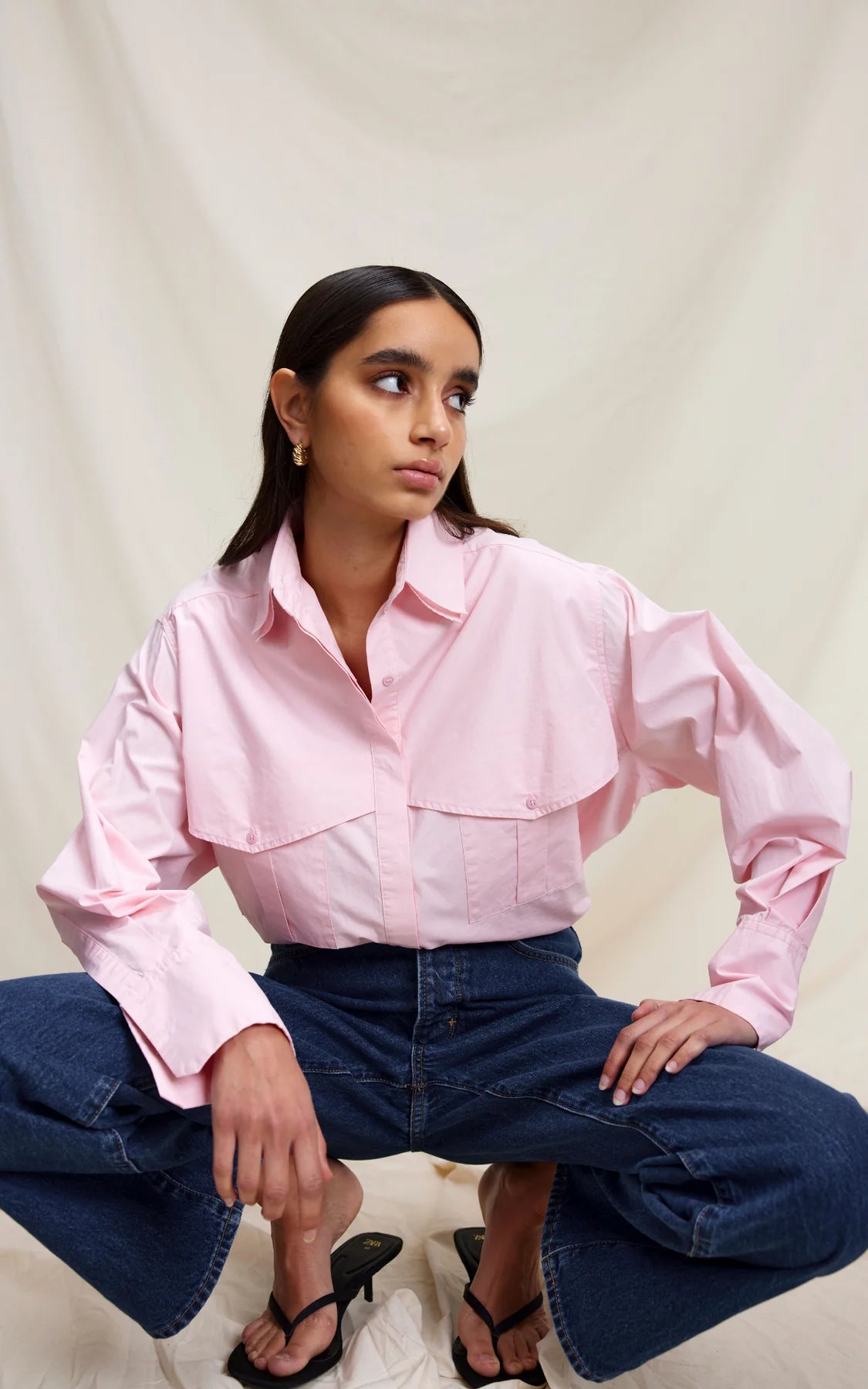 KINNEY Riley Shirt BLUSH