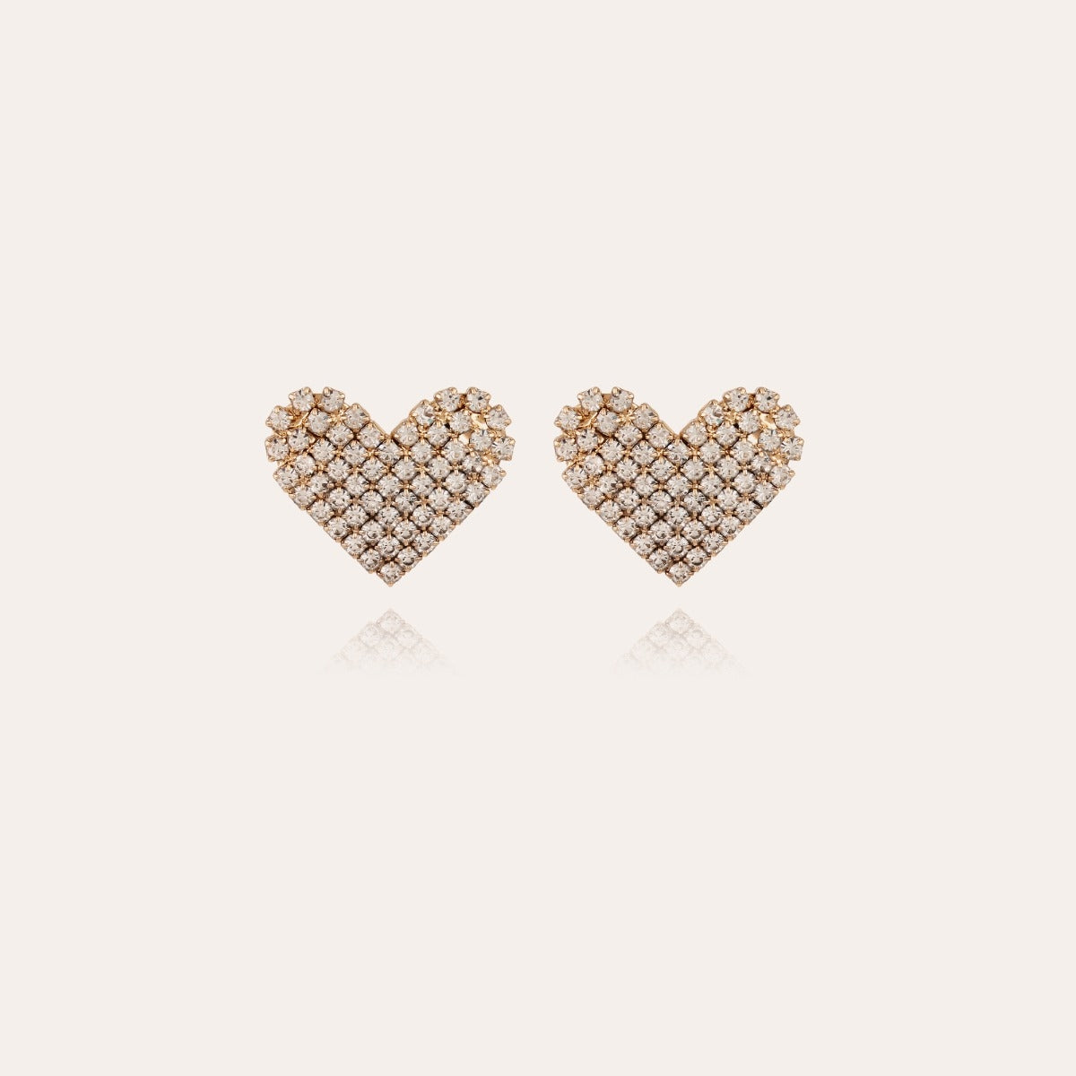 GAS BIJOUX Ava Heart Earrings