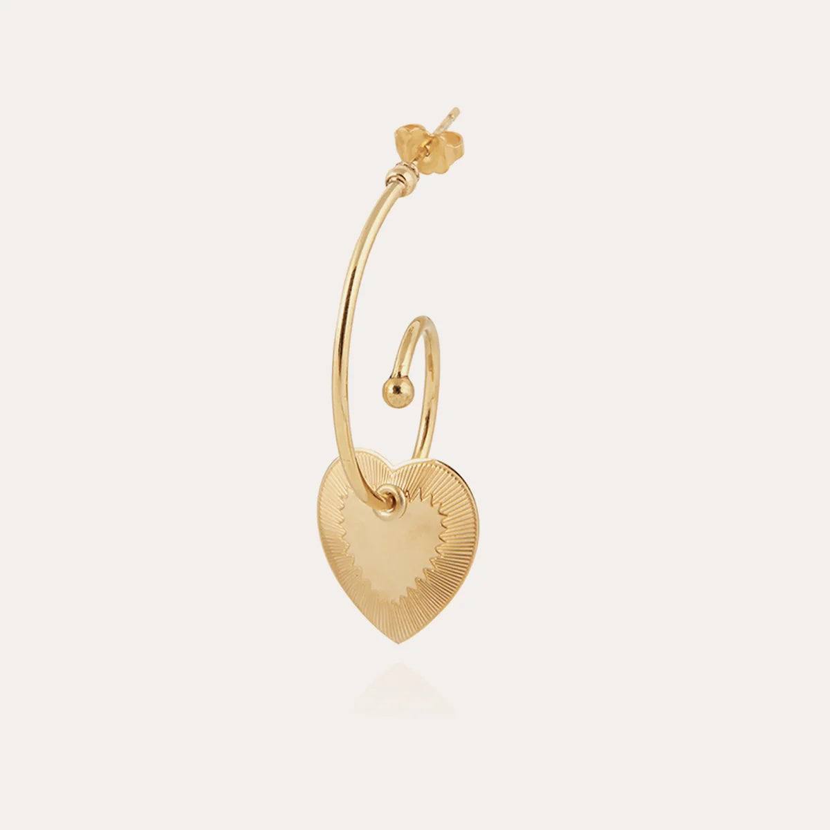 GAS BIJOUX Celine Heart Earrings
