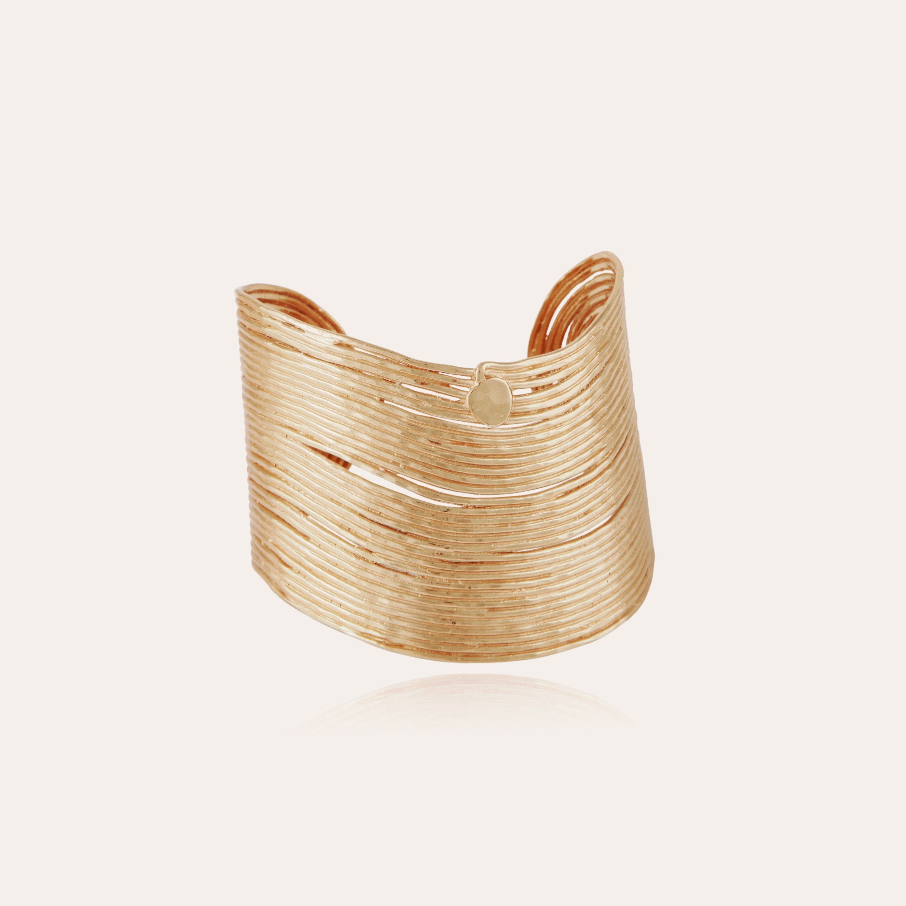GAS BIJOUX Wave Cuff GOLD