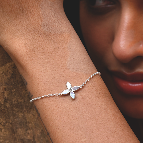 MURKANI Desert Flower Bracelet SILVER