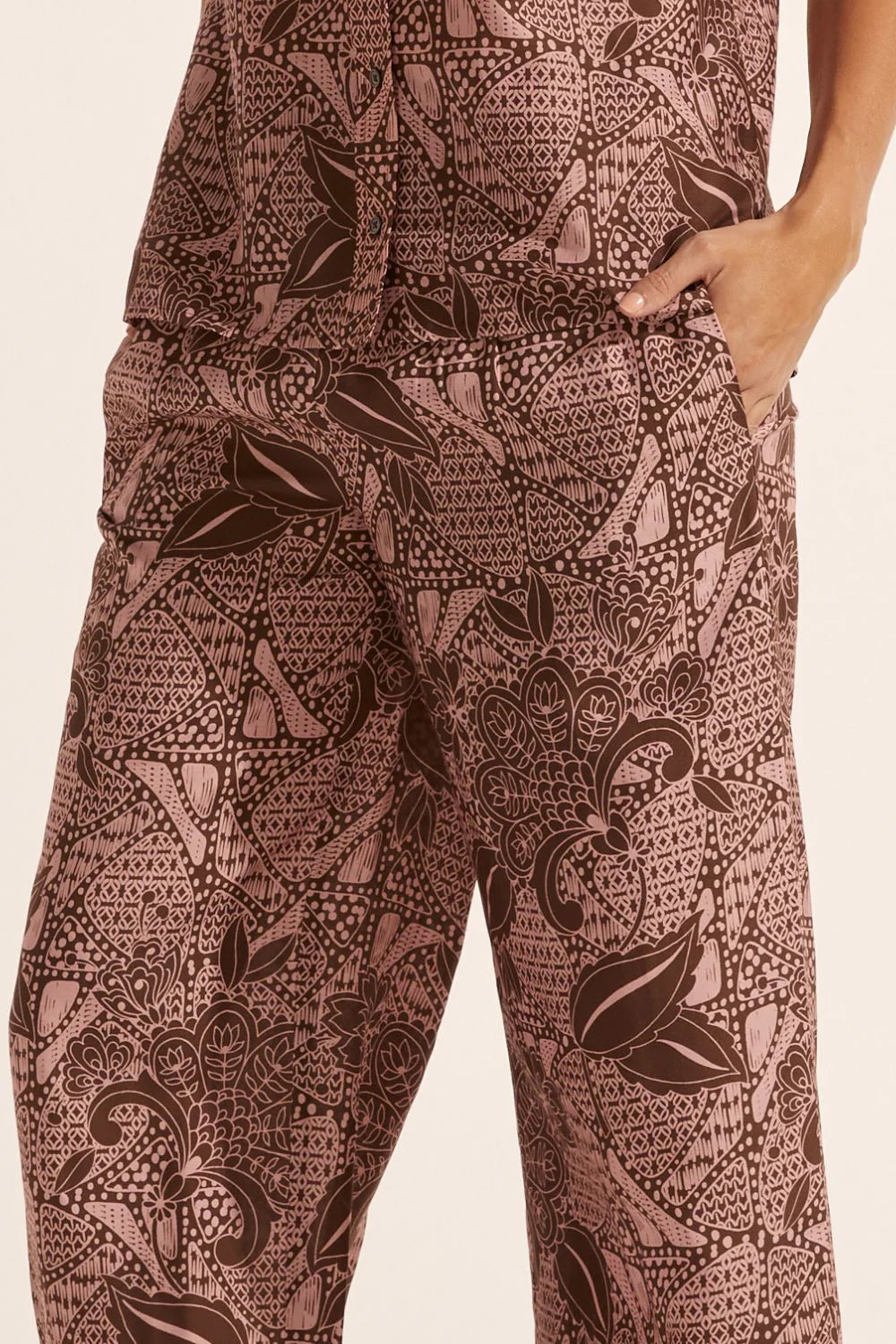 ZK Breeze Pant CACAO BATIK