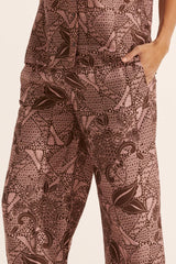 ZOE KRATZMANN Breeze Pant CACAO BATIK