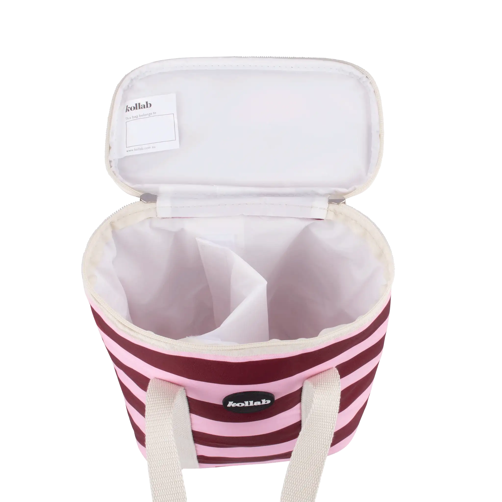 KOLLAB Wine Cooler Bag COCO STRIPE