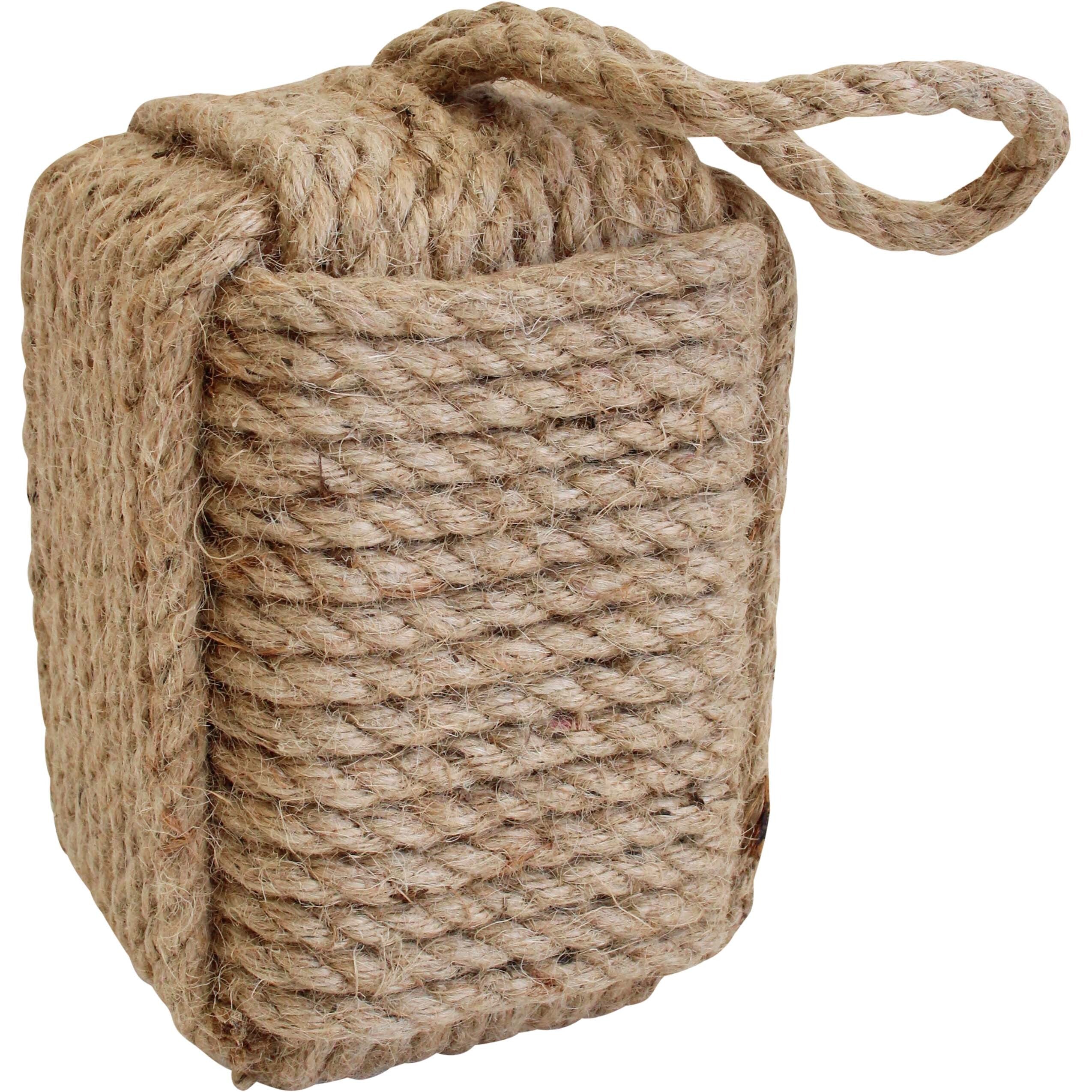 Rope Doorstop Natural
