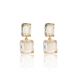 Double Drop Earrings CHAMPAGNE