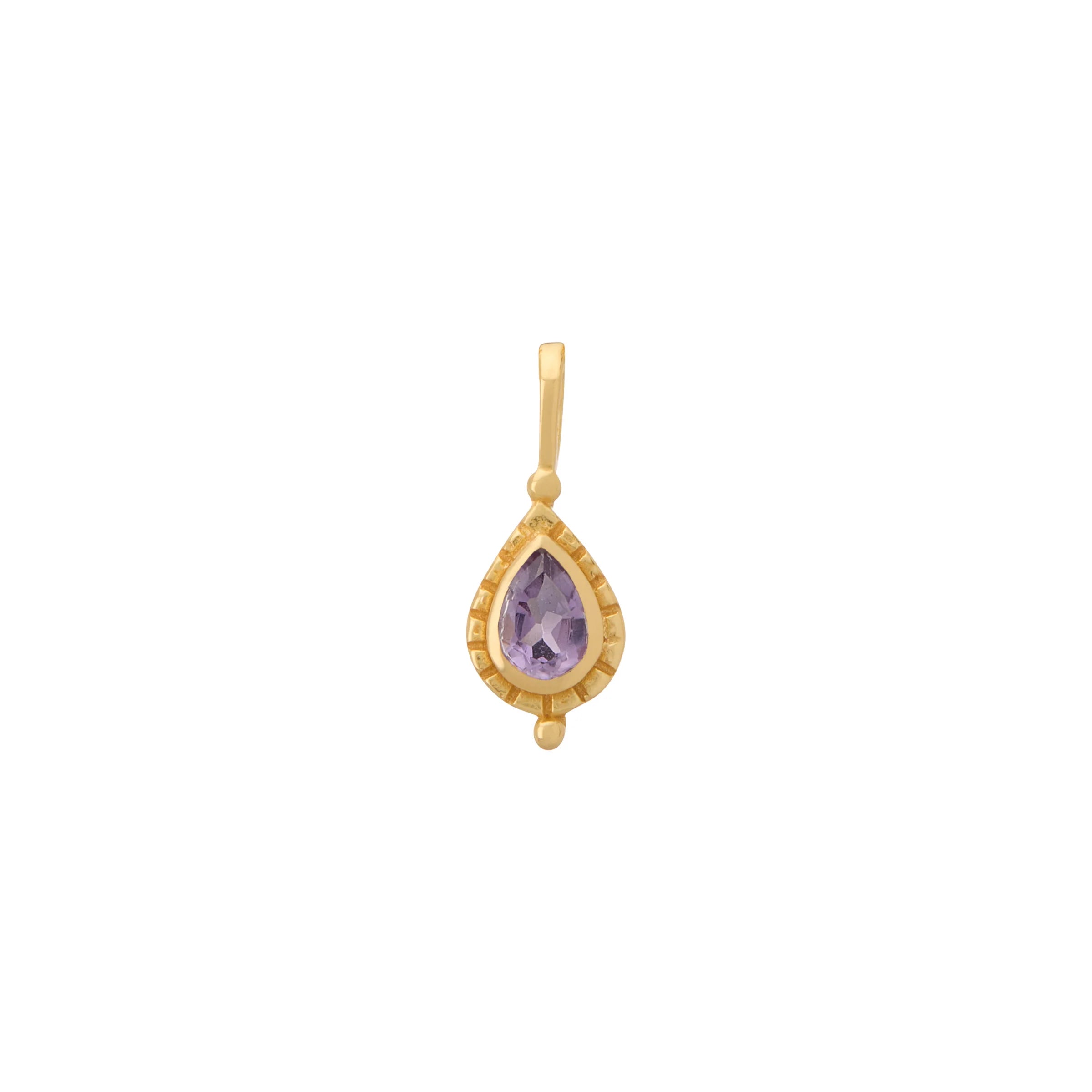 MURKANI February Birthstone Charm AMETHYST