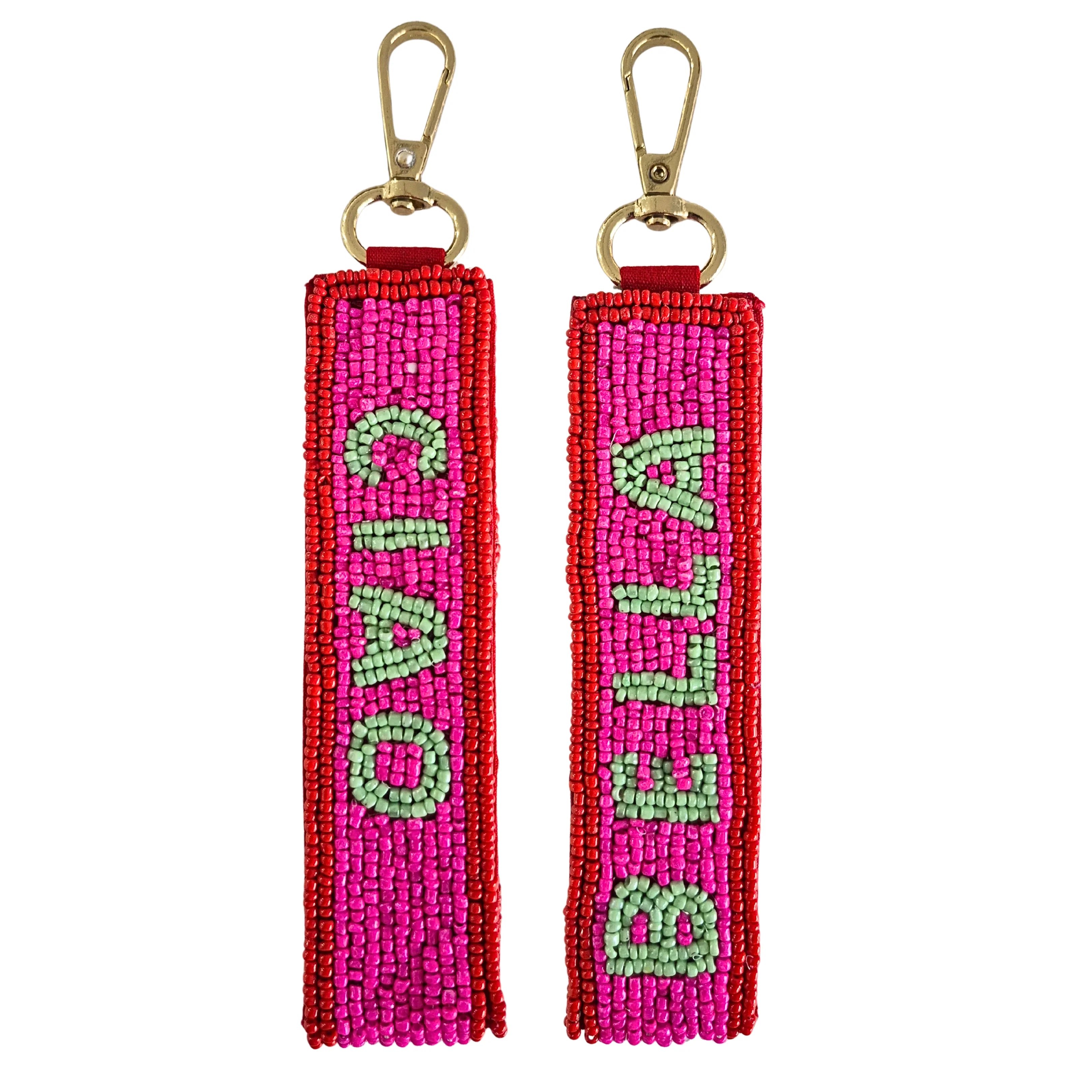 Beaded Keychain CIAO BELLA