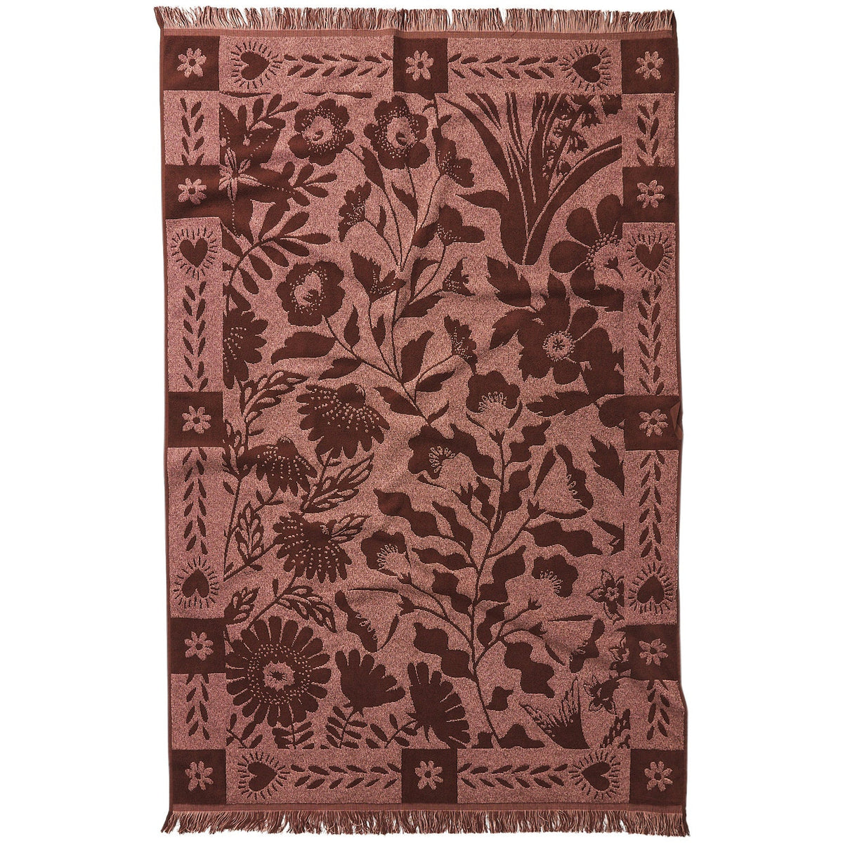 SAGE & CLARE Indiana Bath Sheet CARNELIAN