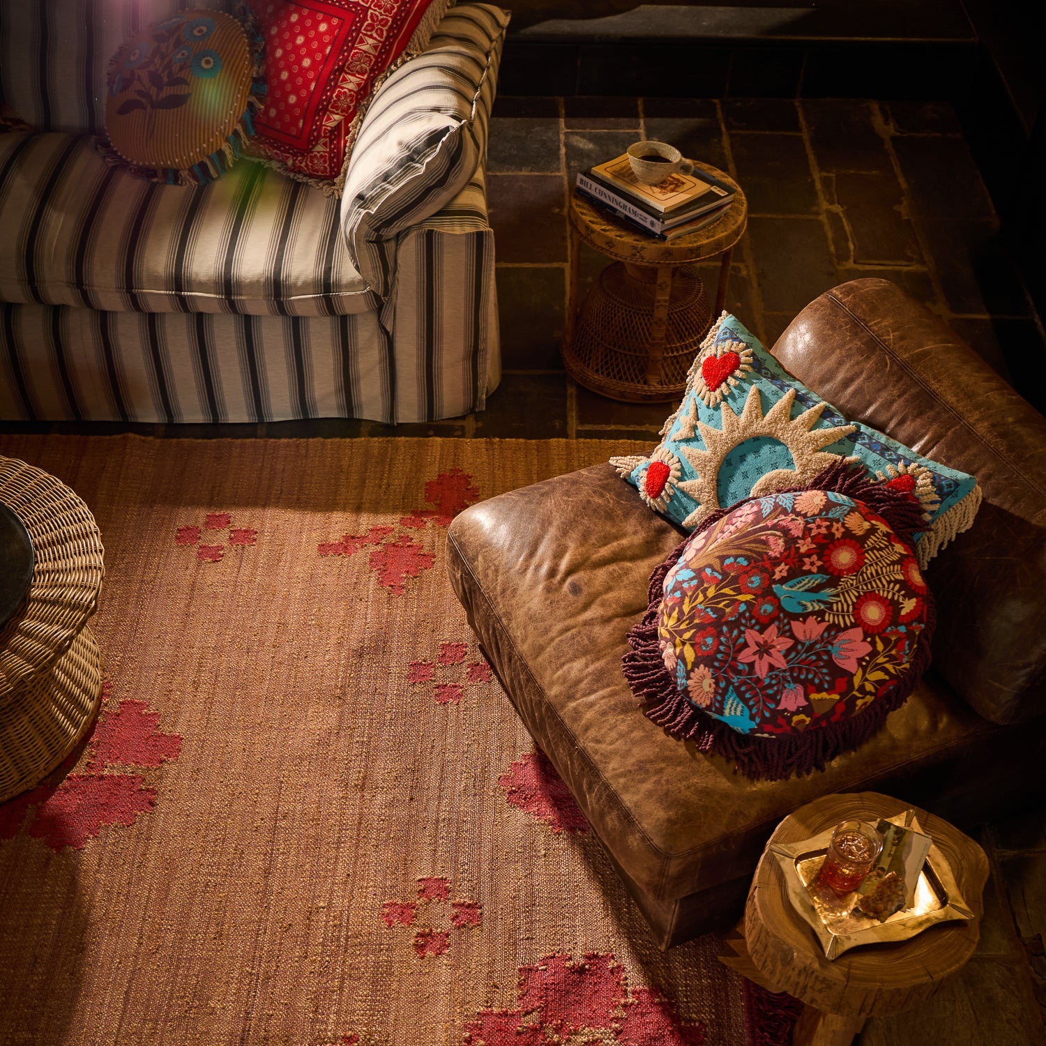 SAGE X CLARE Yadira Reversible Tufted Cushion