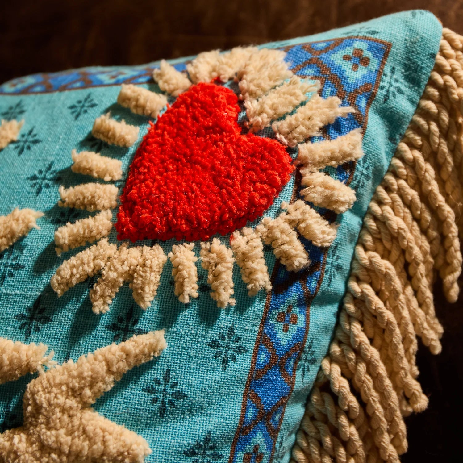 SAGE X CLARE Yadira Reversible Tufted Cushion