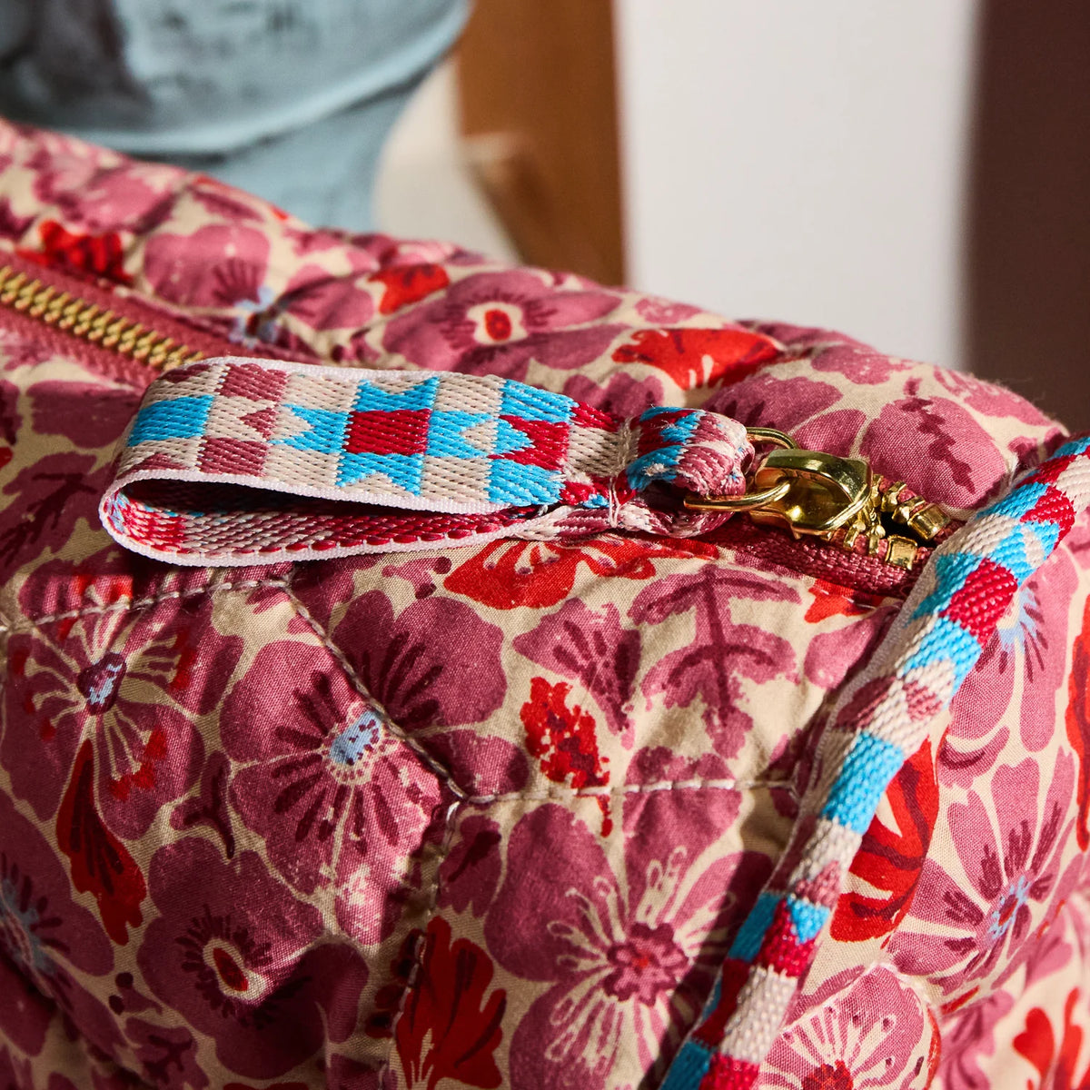 SAGE & CLARE Magnolia Makeup Bag POPPY