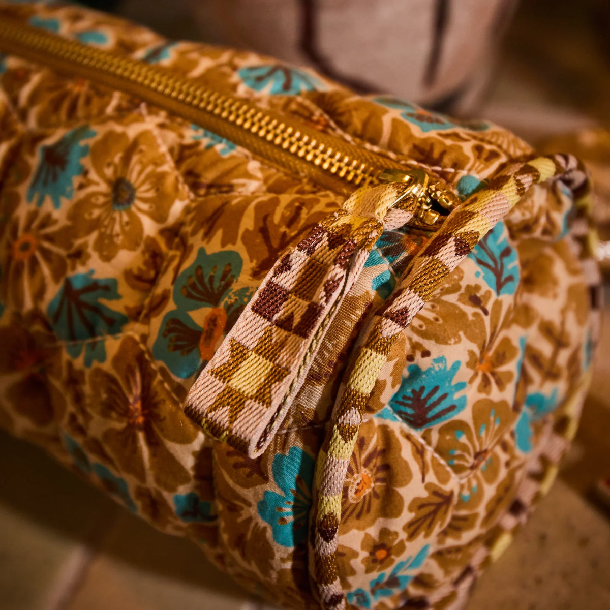 SAGE & CLARE Magnolia Makeup Bag TURQUOISE
