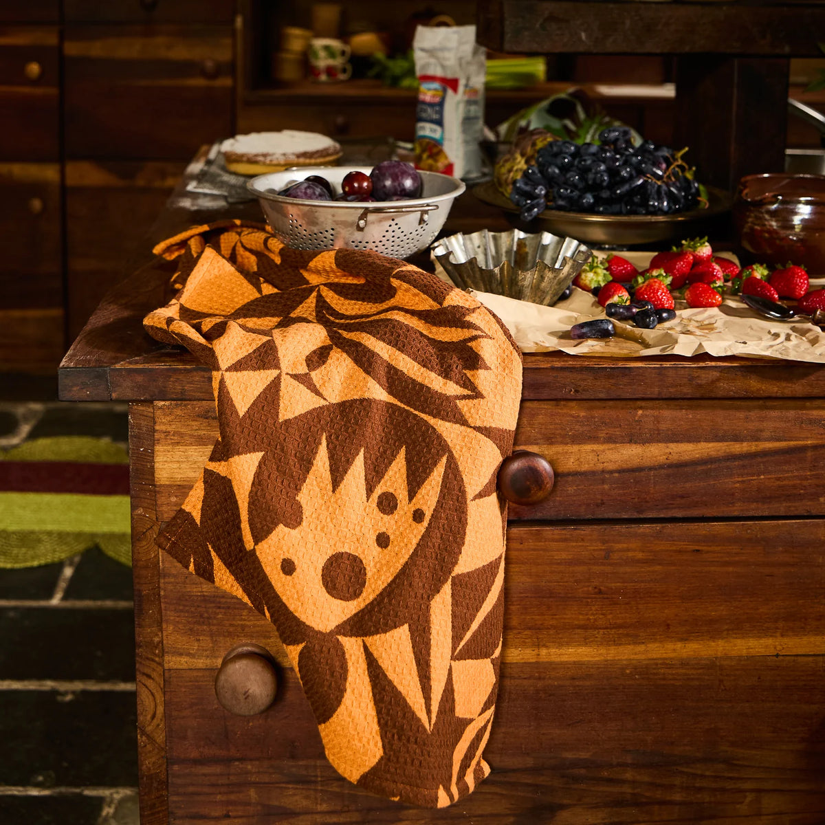 SAGE X CLARE Nora Tea Towel CITRINE