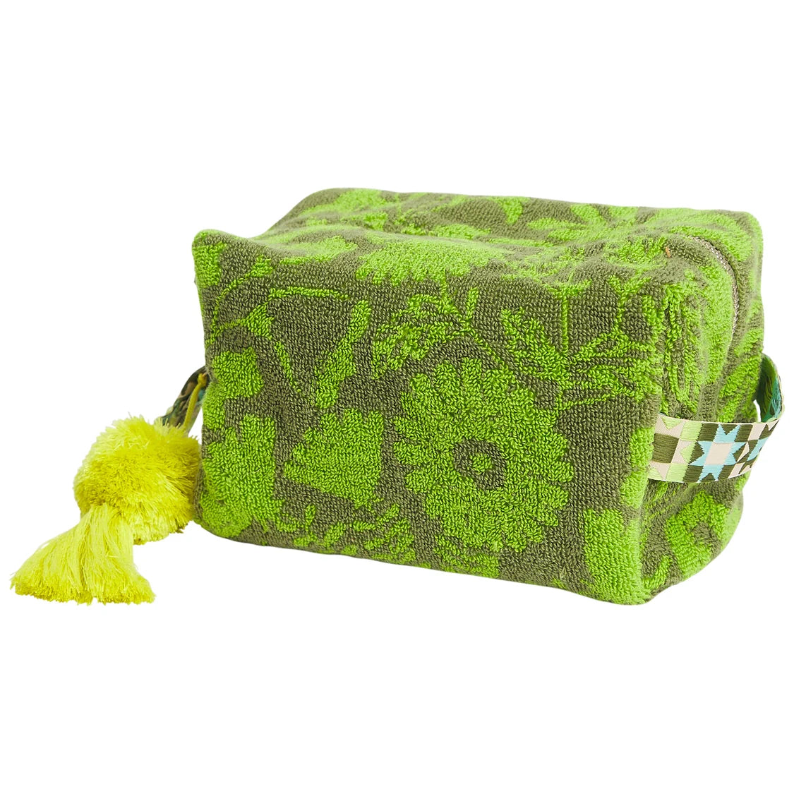 SAGE & CLARE Indiana Terry Pouch Cactus Green LARGE