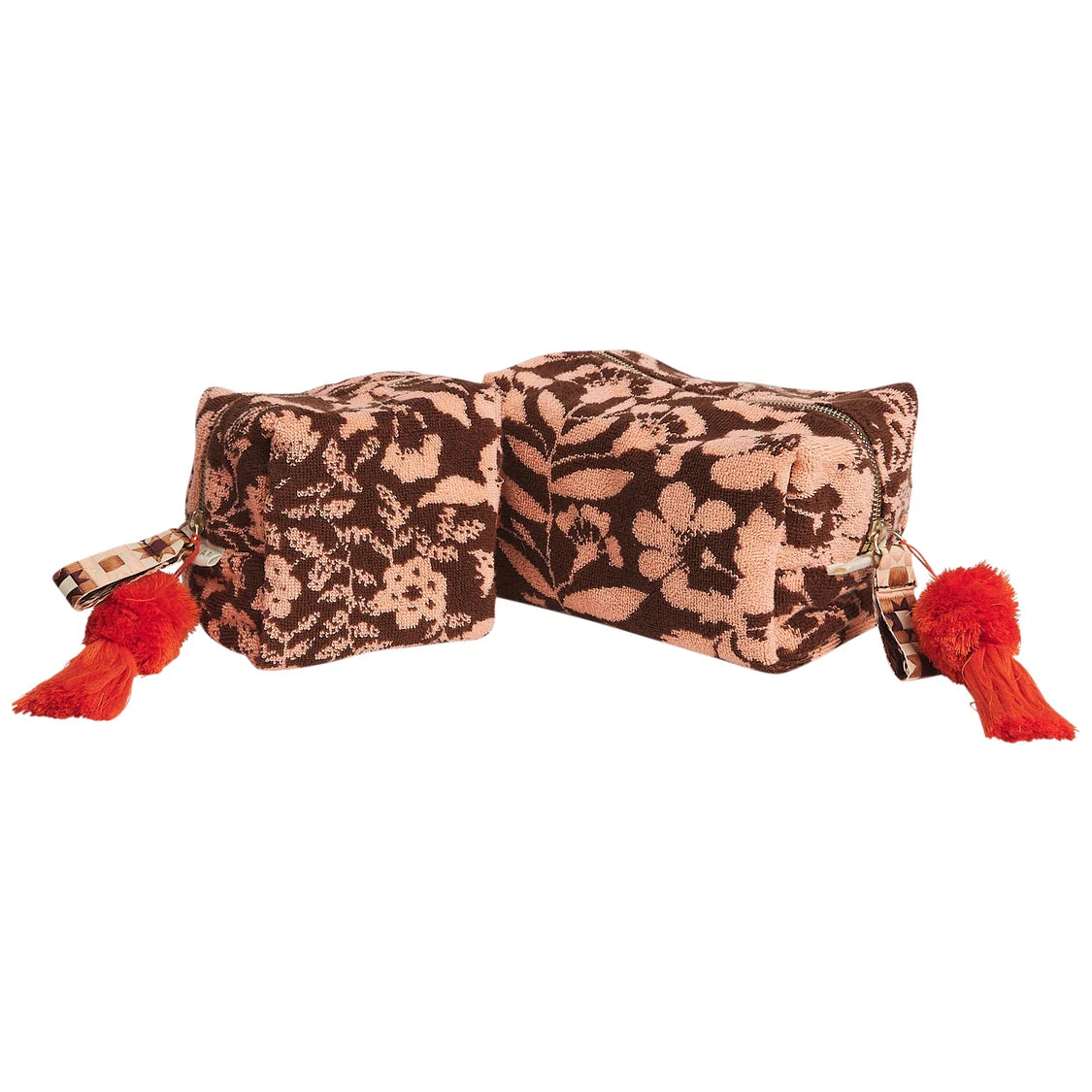 SAGE & CLARE Indiana Terry Pouch Carnelian SMALL