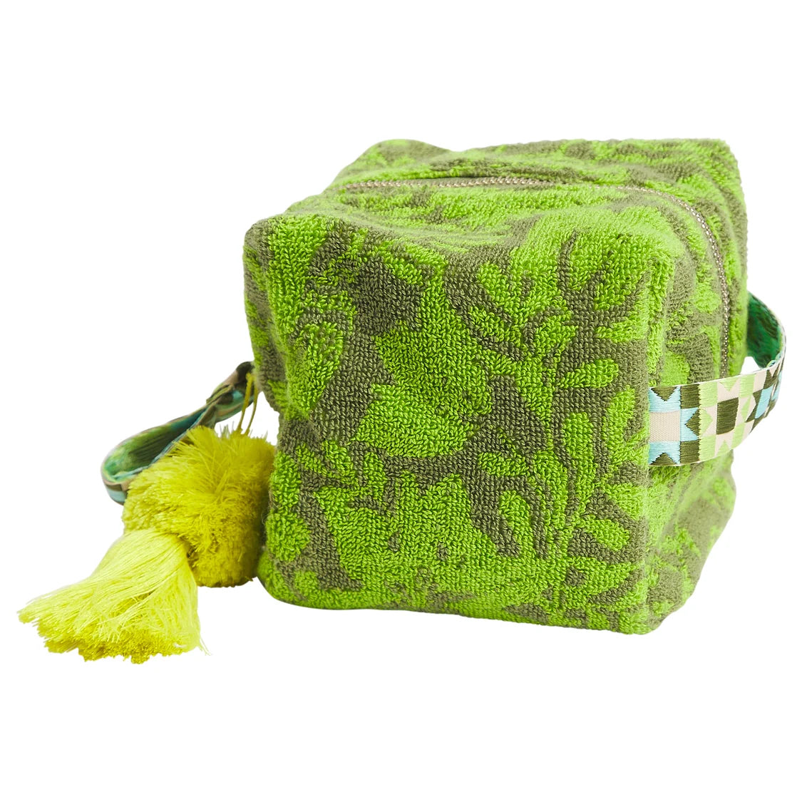 SAGE & CLARE Indiana Terry Pouch Cactus Green SMALL