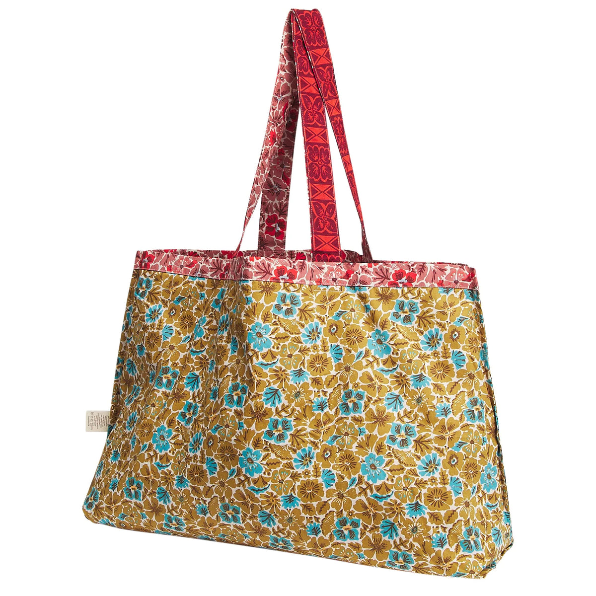 SAGE & CLARE Magnolia Reversible Tote POPPY