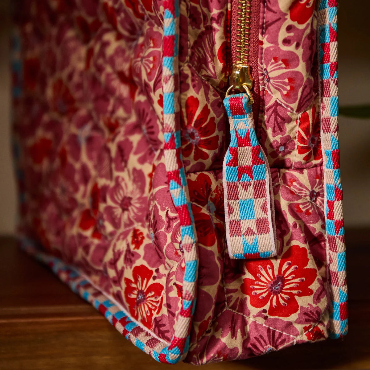 SAGE & CLARE Magnolia Vanity Bag POPPY