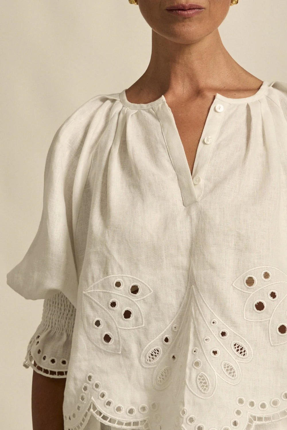 ZOE KRATZMANN Dawn Top PORCELAIN