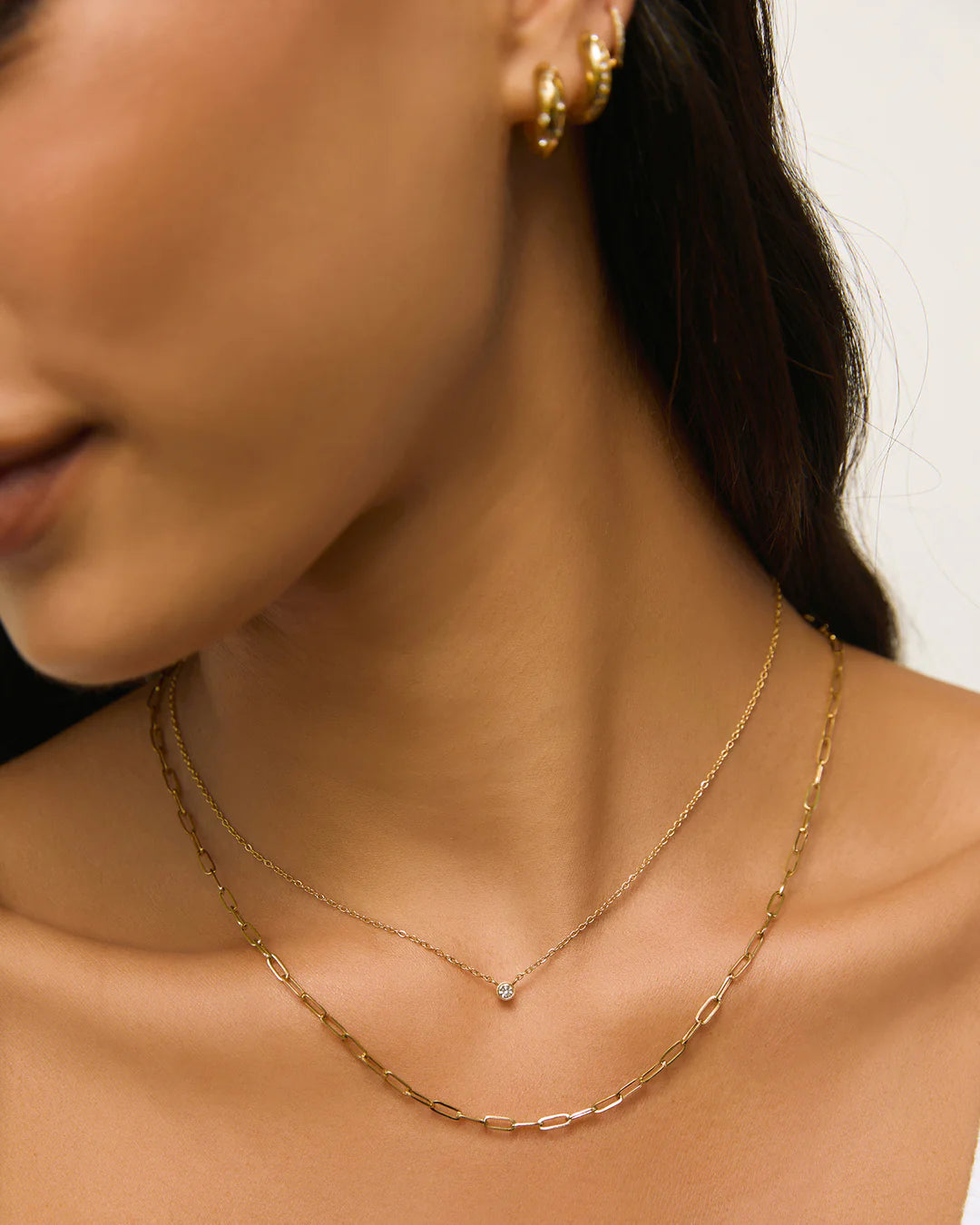 Arms of Eve Mini Birthstone Necklace DIAMOND