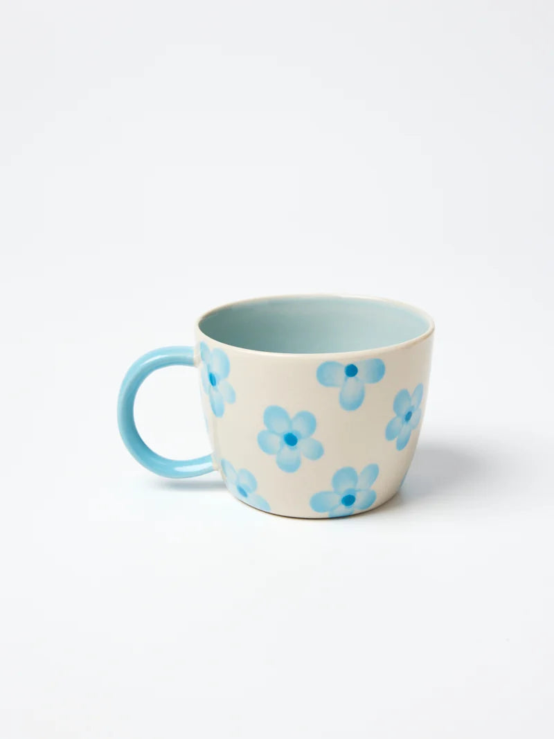 JONES & CO Chino Mug DAISY BLUE