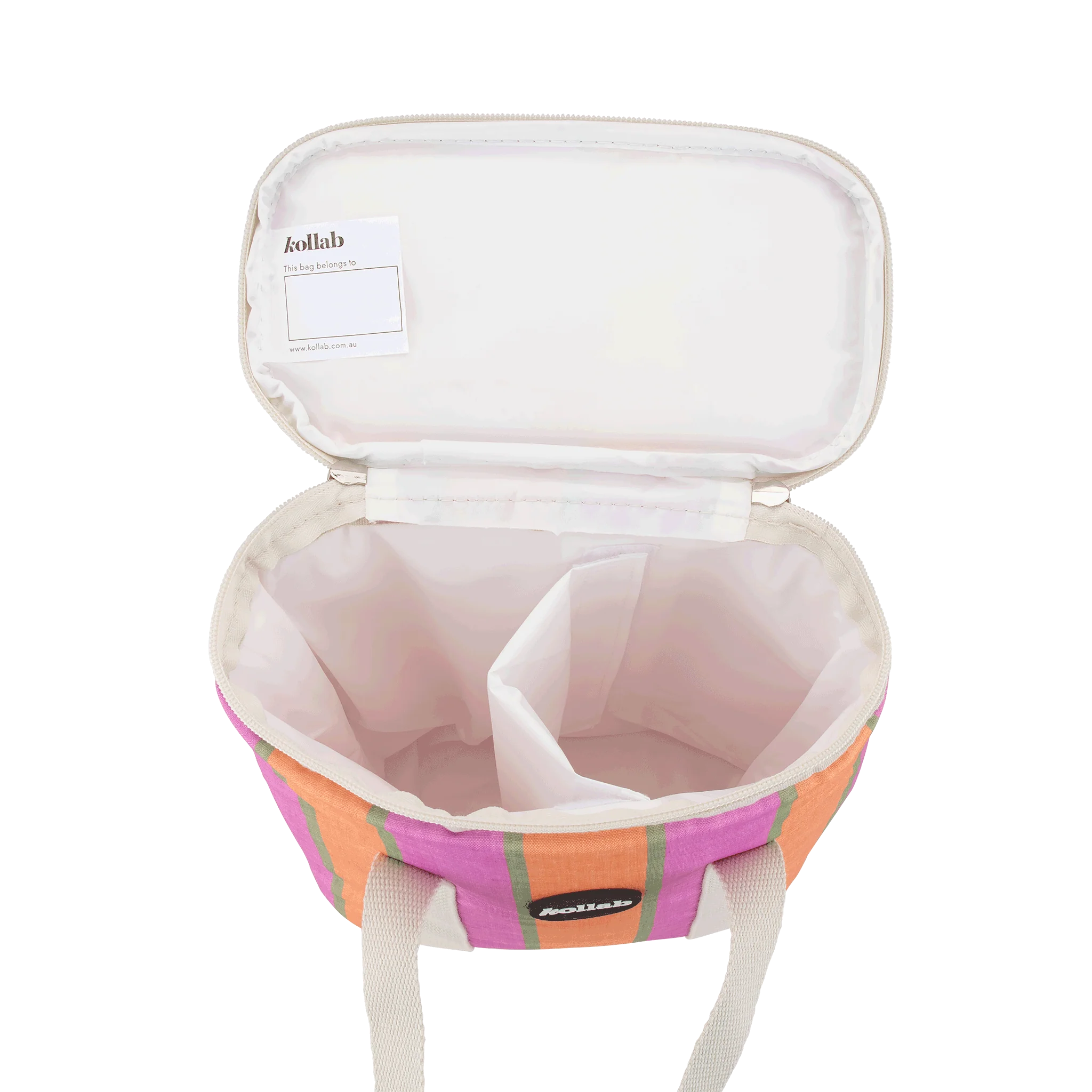 KOLLAB Wine Cooler Bag SUNSET STRIPE