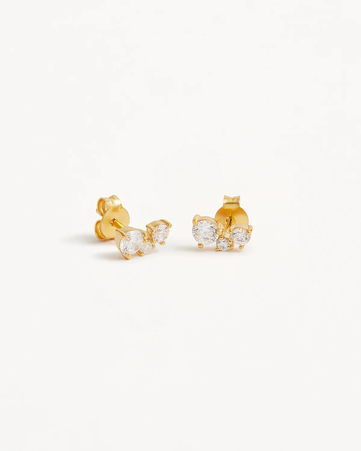 By Charlotte Whispers of Love Studs GOLD