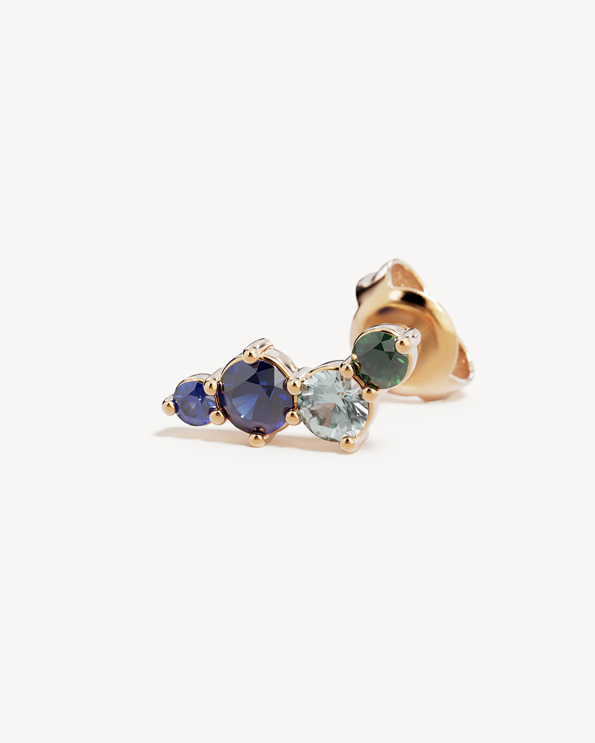 By Charlotte Endless Skies Studs GOLD