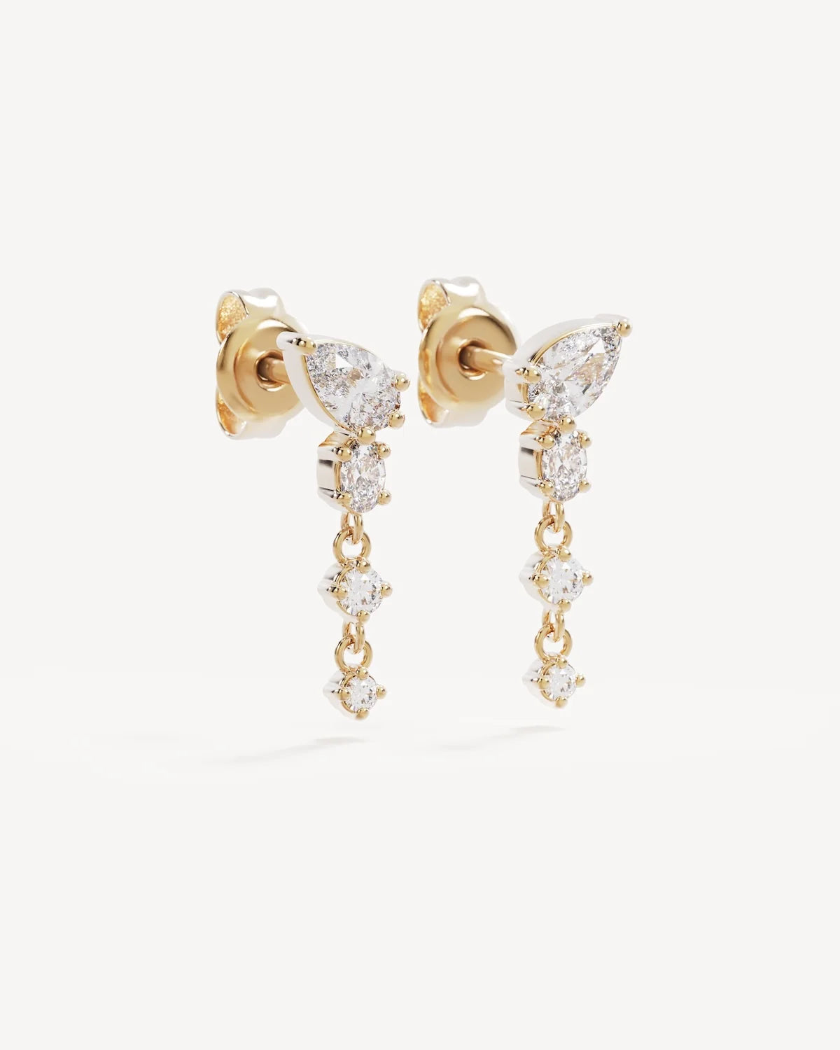 By Charlotte Guided By The Stars Drop Earrings GOLD